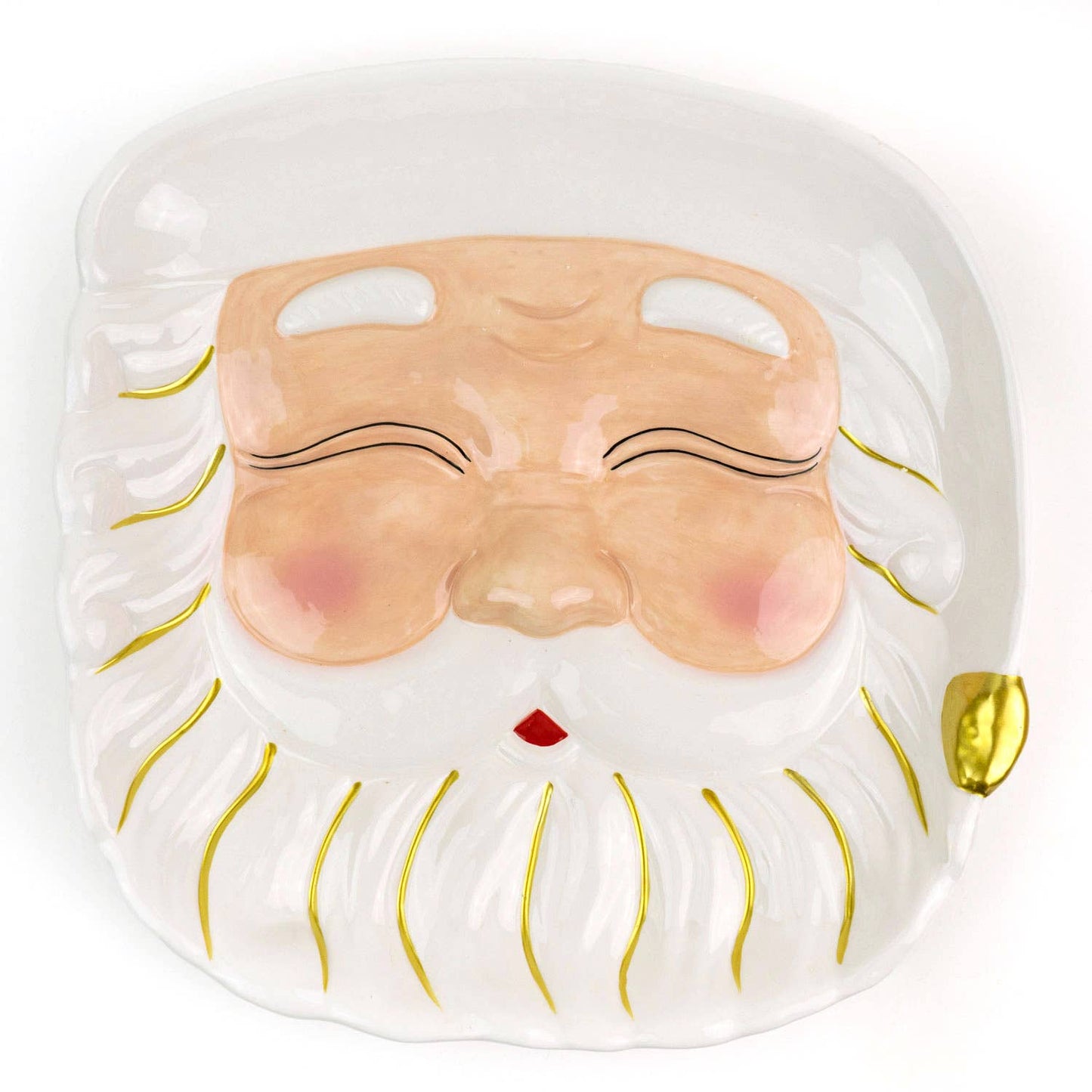 PRE ORDER White Santa Platter