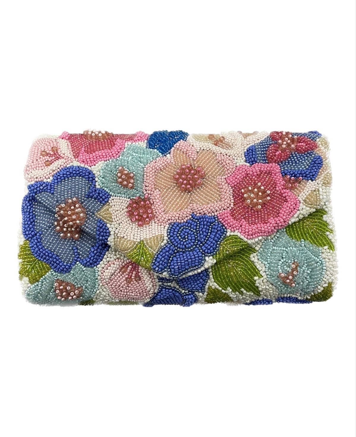 Senv Raised Flowers White/ Op Peri