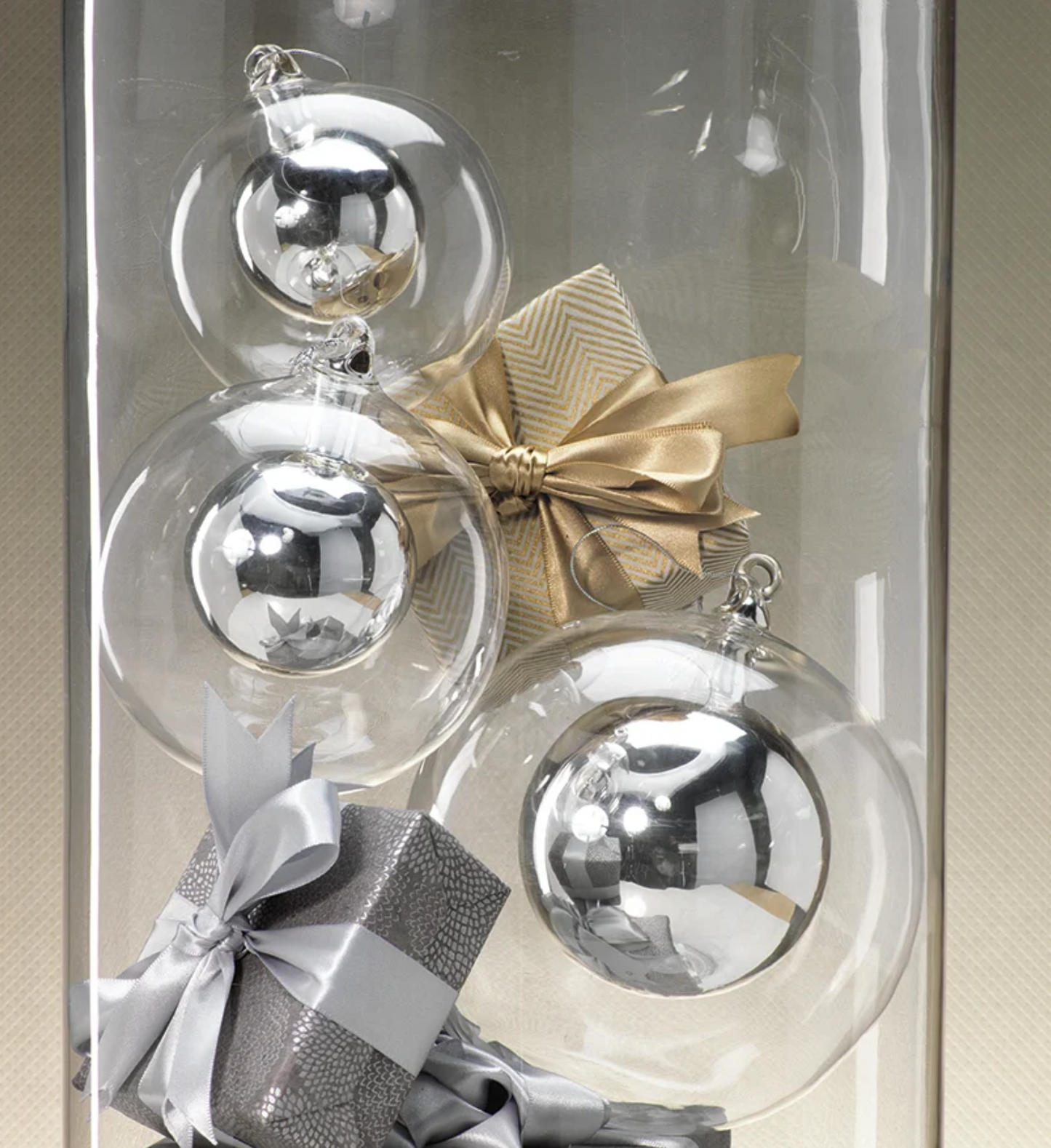 Double Glass Ball SILER Medium