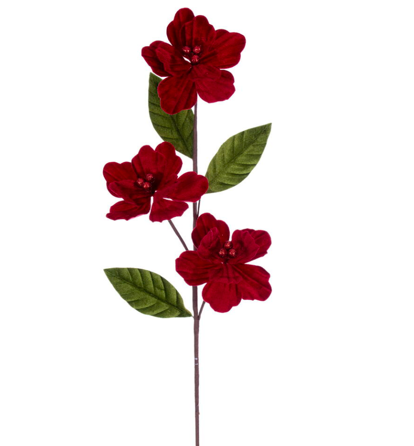 6" x 28" Velvet Trio Amaryllis Stem4