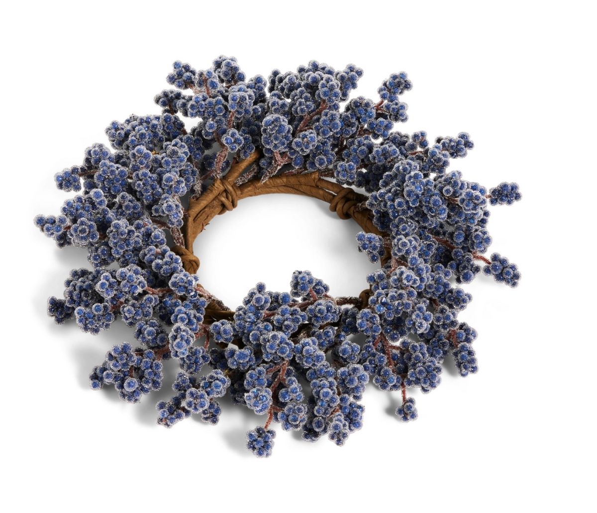 Iced Blue Berry Candle Ring