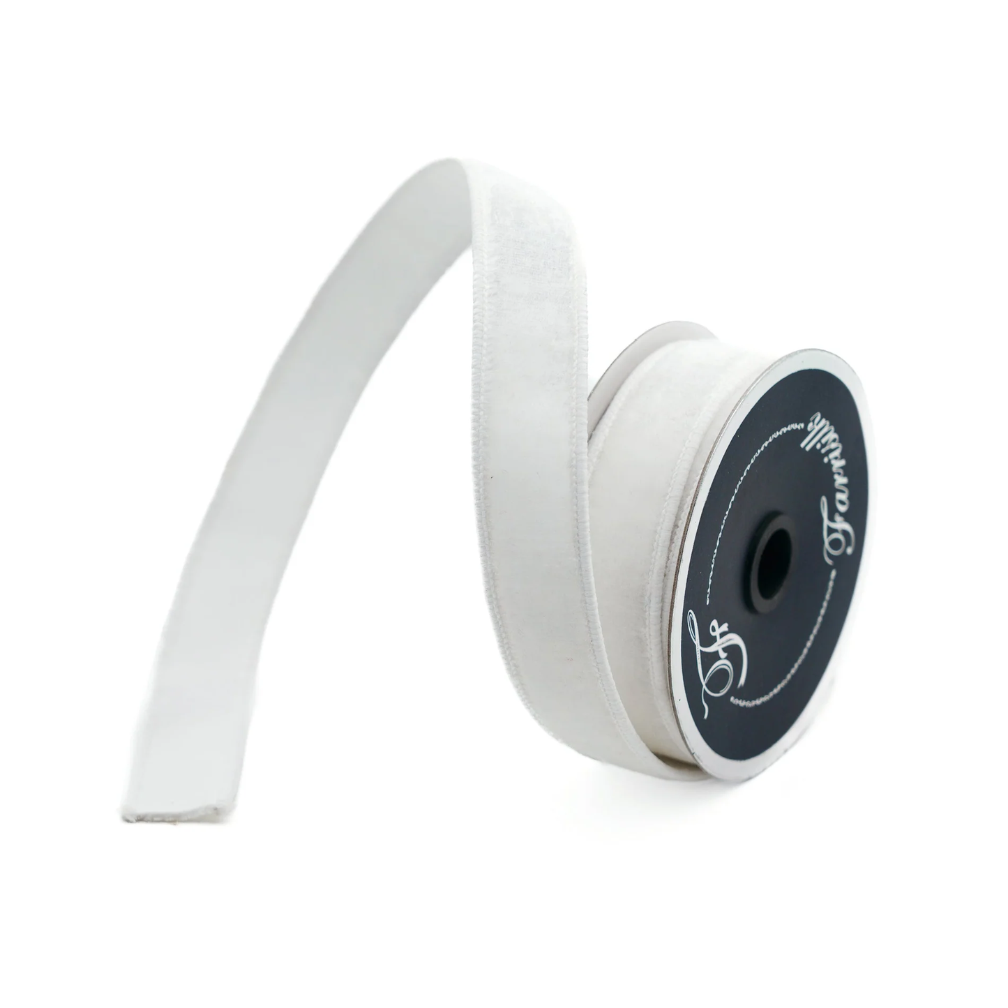 Velvet 1 inch- white