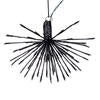Vickerman 80Lt x 16" Black Starburst Warm White 5mm Twinkle LED Lights.