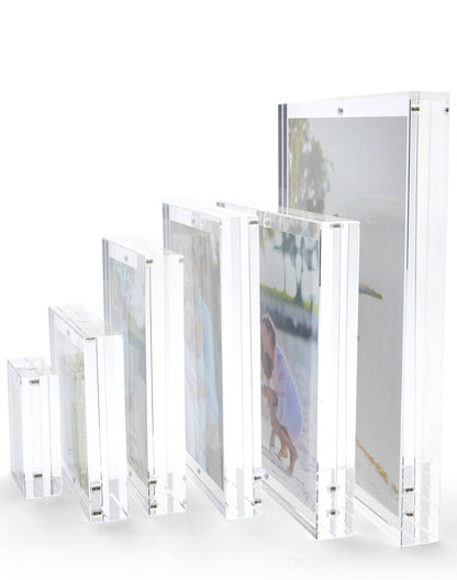 THICK BLOCK FRAME 8" x 10" - DOUBLE SIDED