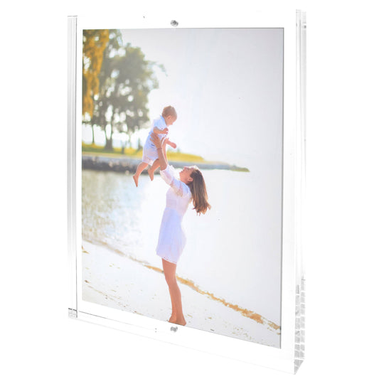 THICK BLOCK FRAME 8" x 10" - DOUBLE SIDED