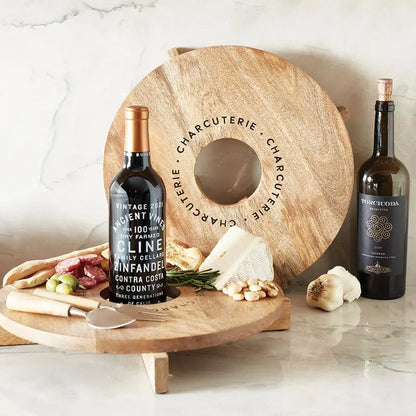 Wine Holder Cheese Board