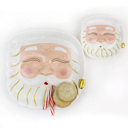 PRE ORDER White Santa Platter