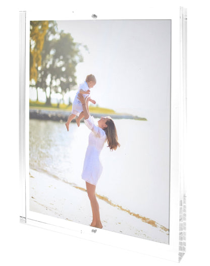 THICK BLOCK FRAME 8" x 10" - DOUBLE SIDED