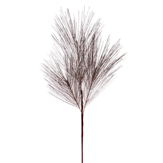 24"  Metallic Pine Needle Spray