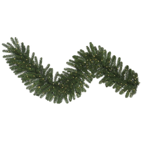 9' Oregon Fir Garland -