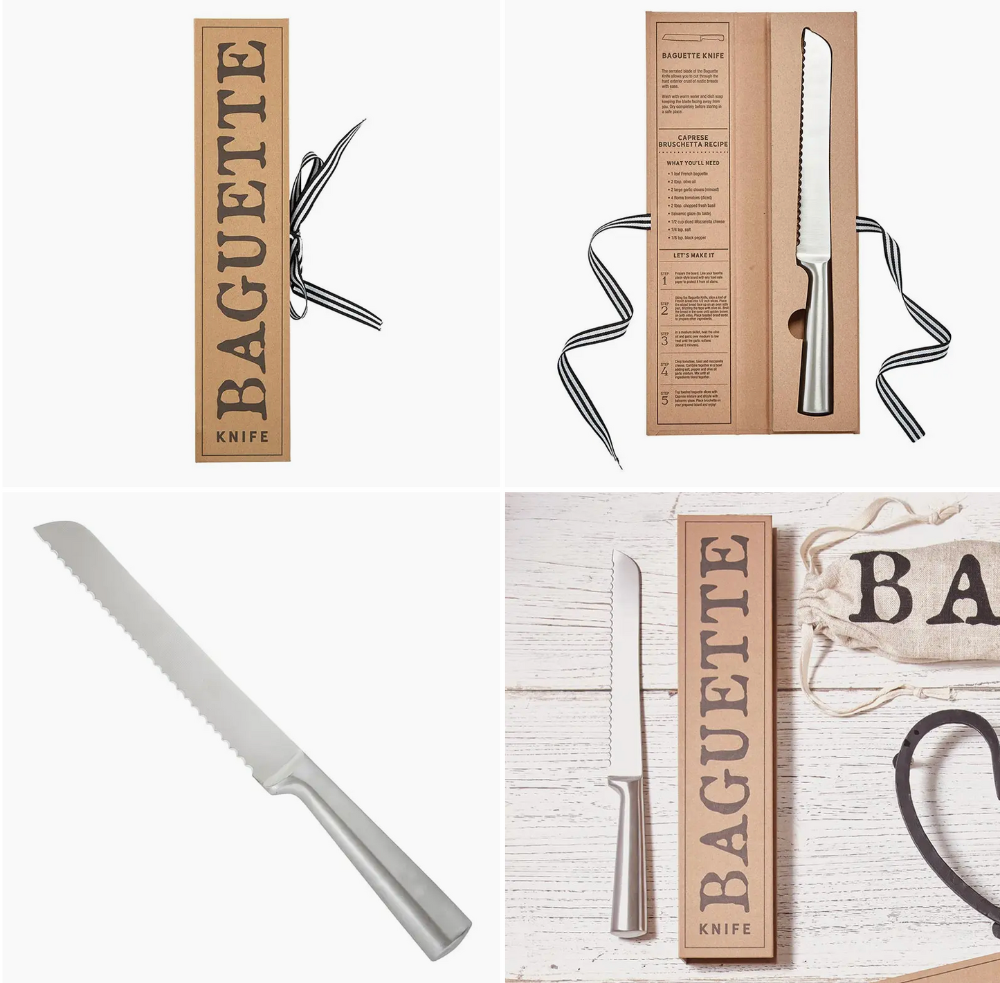 Baguette Knife Book Box