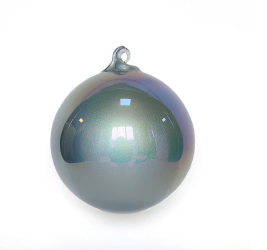 PEARLESCENT GLASS ORNAMENT -