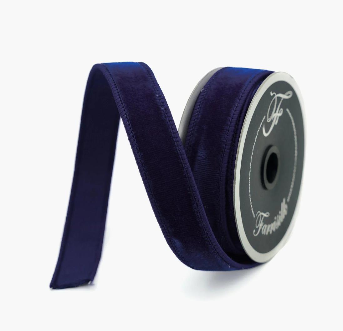 VELVET 1 inch Navy