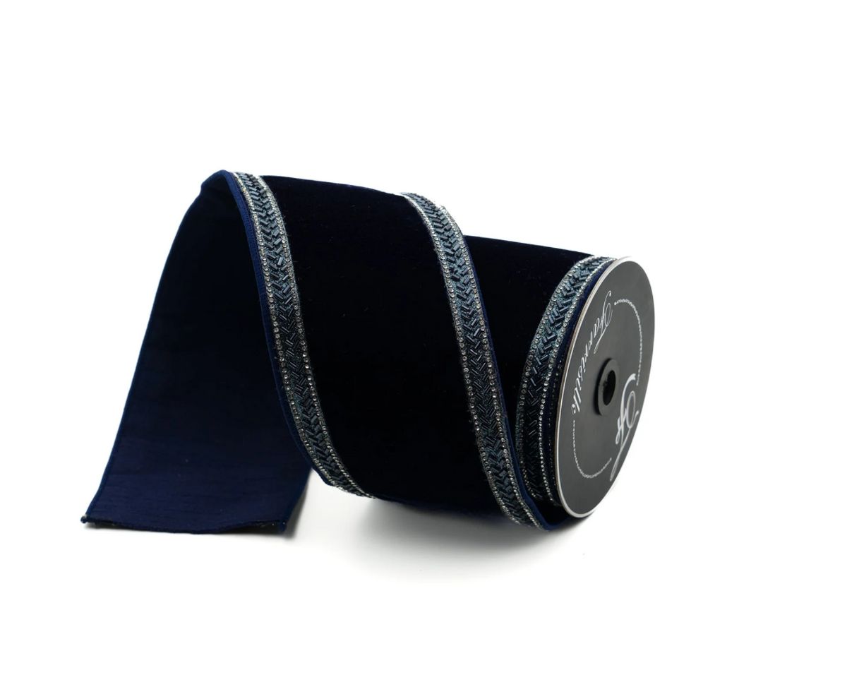 Navy 4 inch - 5 yards