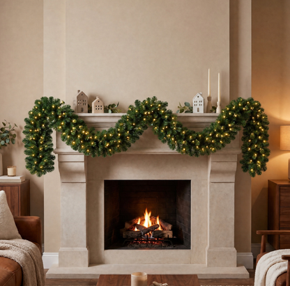 Grand Teton Artificial Christmas Garland 9x14