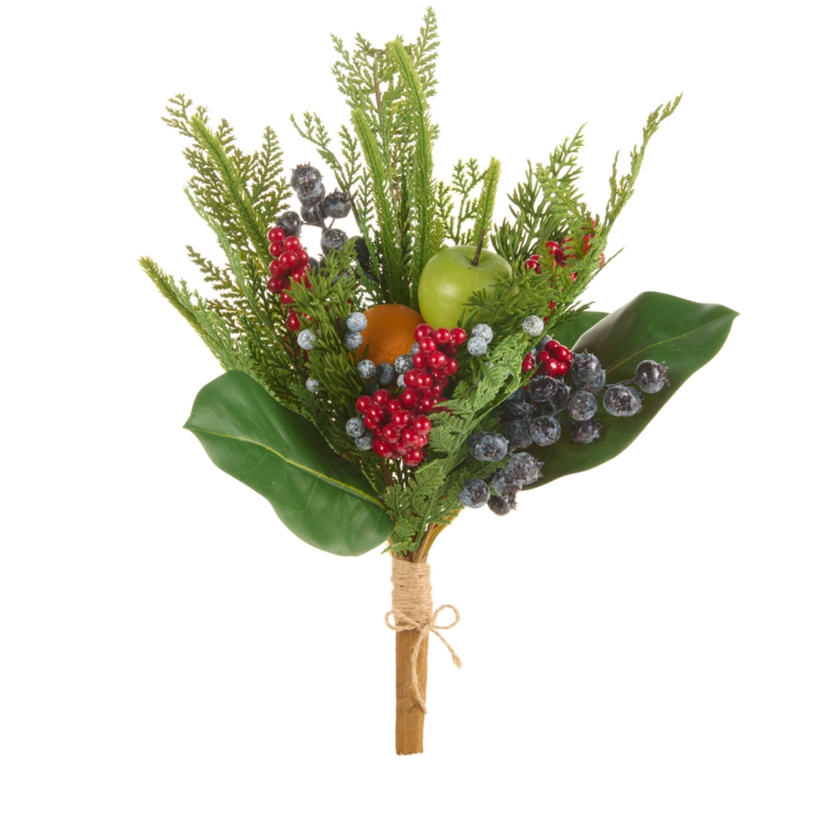 18" Fruit And Pine Bush