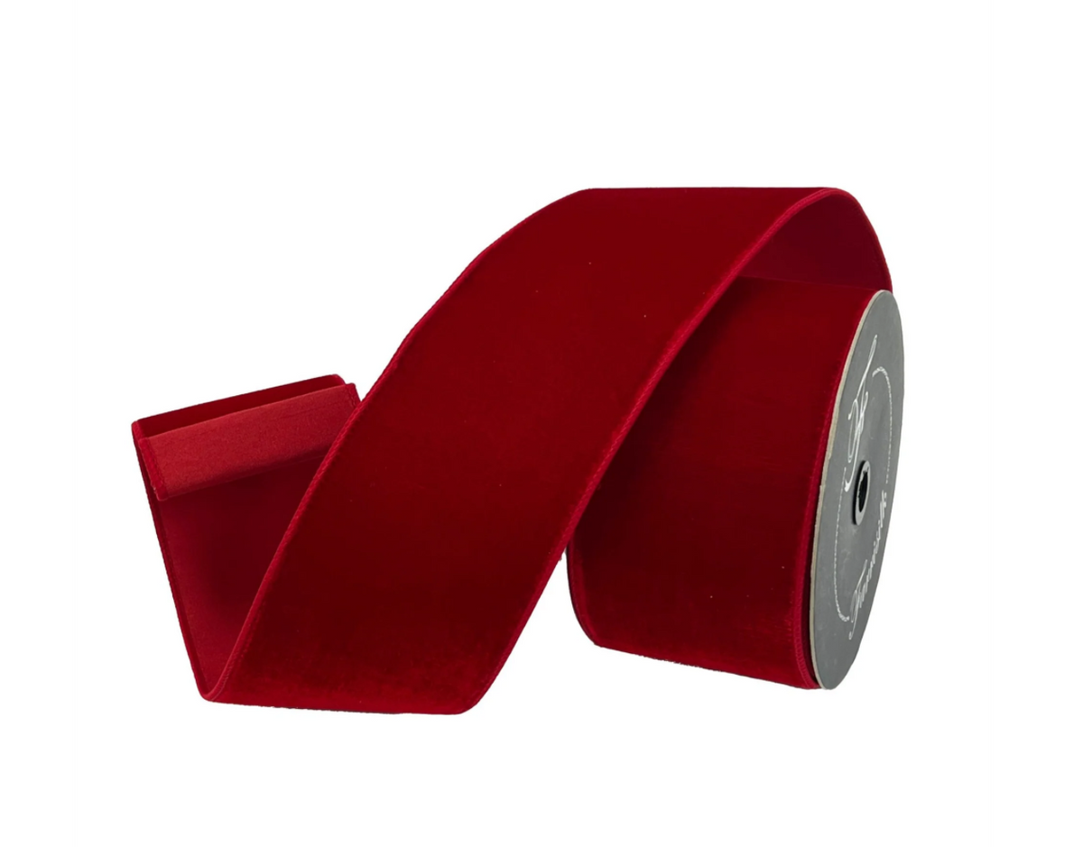 VELVET 4"  RED