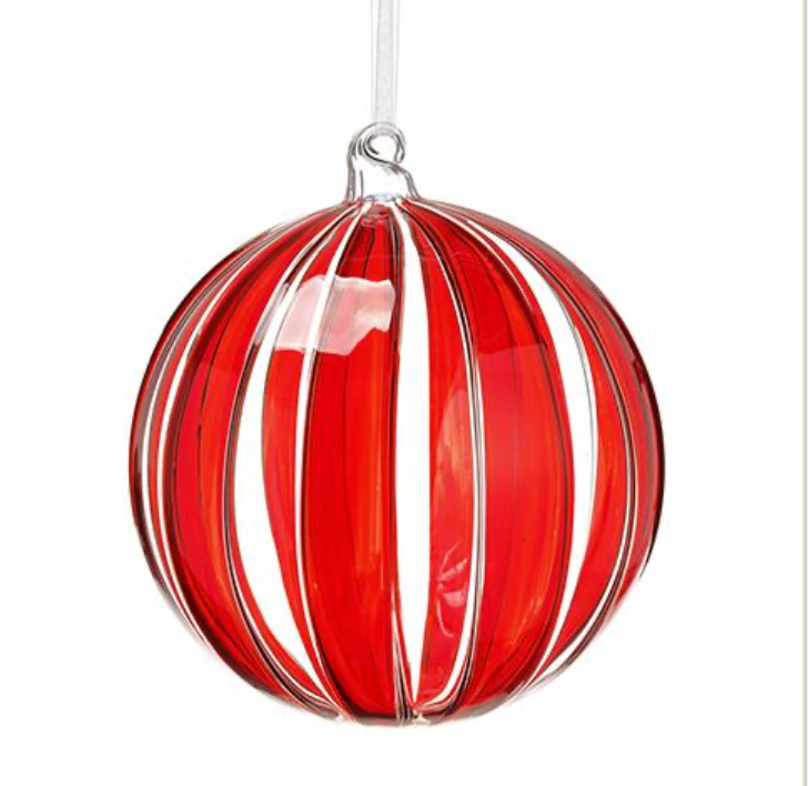 7 Inch Glass Ball Ornament
