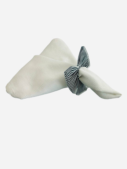 Acrylic Napkin Ring - Bow Set of 4