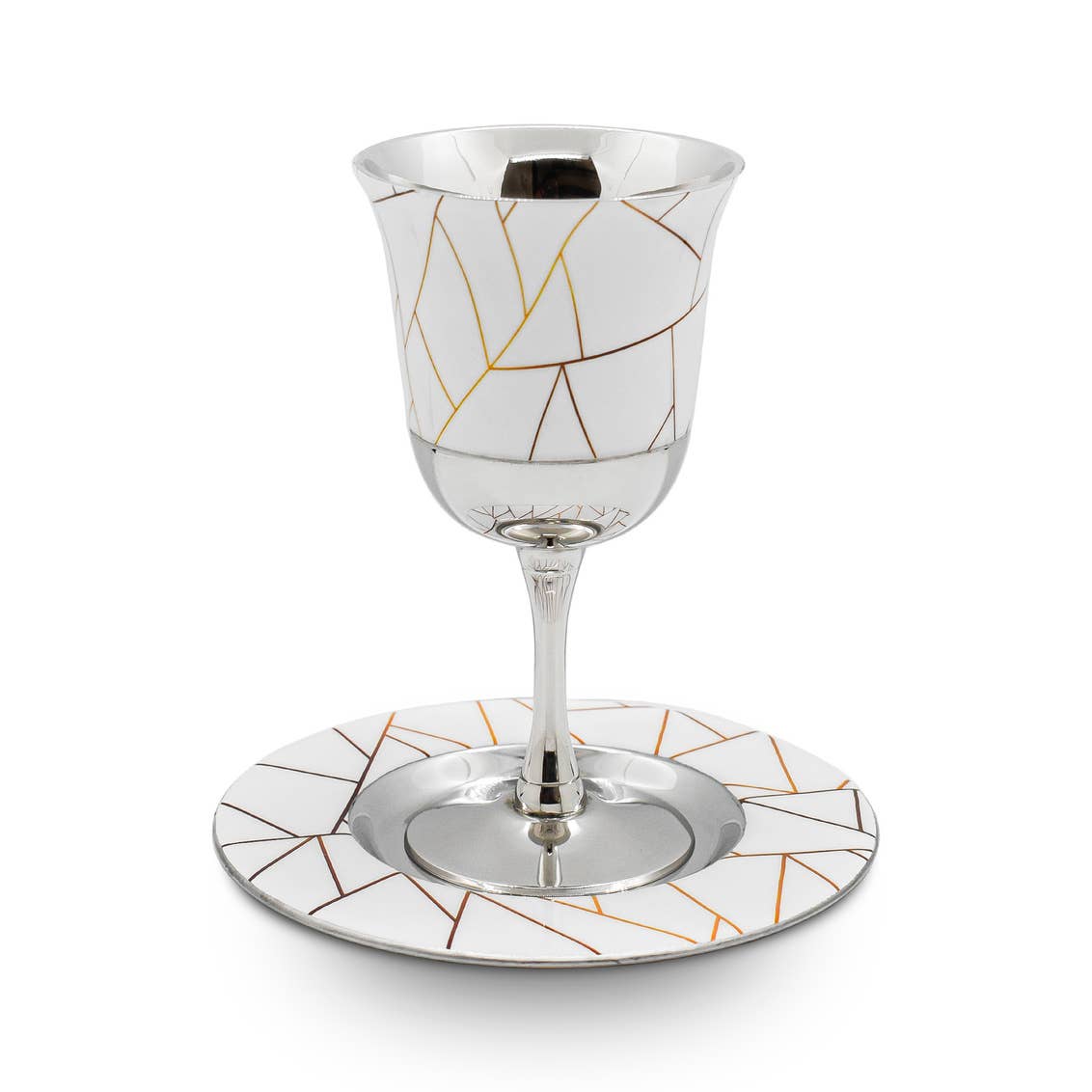 Godinger Kiddush Cup with Tray - Judaica