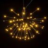 Vickerman 80Lt x 16" Black Starburst Warm White 5mm Twinkle LED Lights.