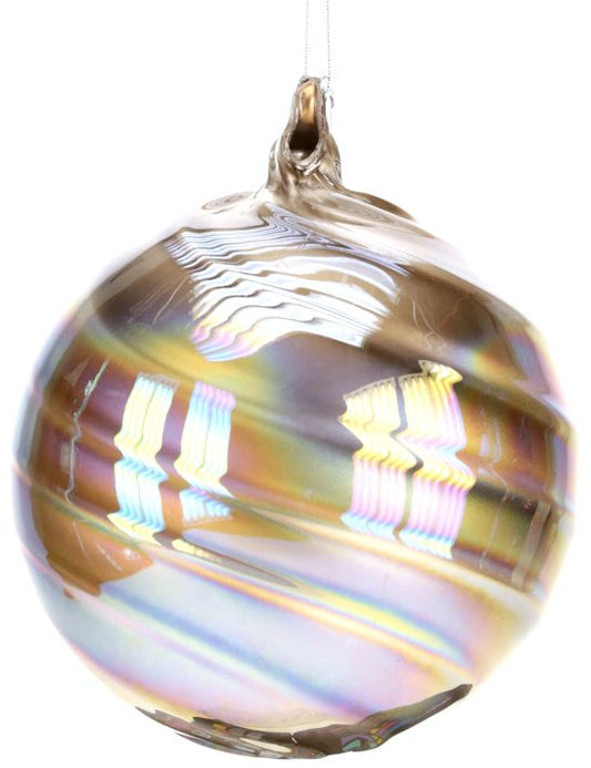 Swirl Gold Ornament