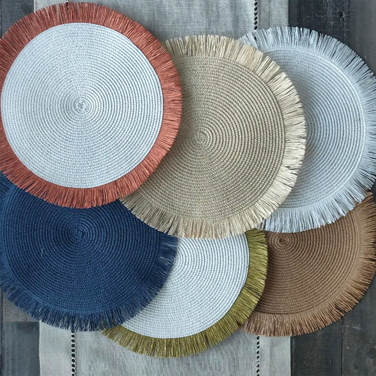 White Placemat
