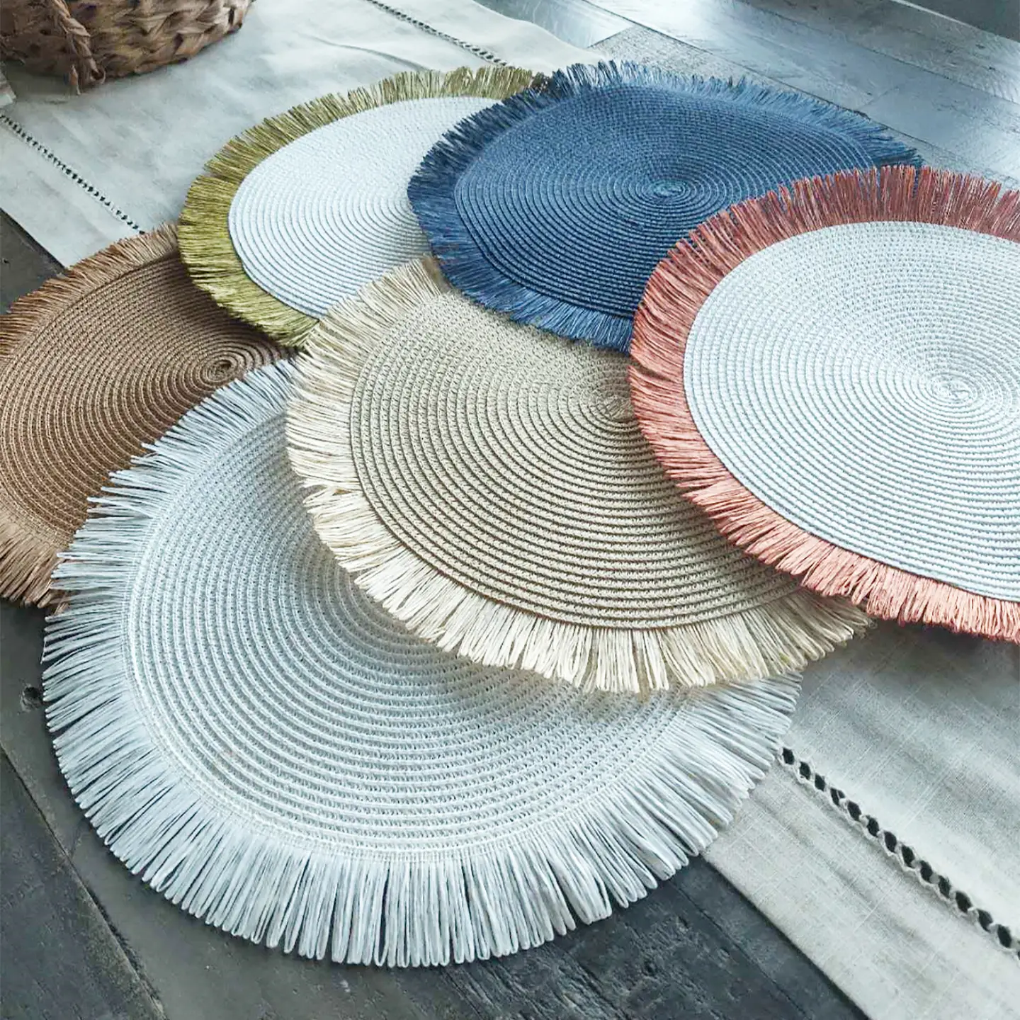 White Placemat