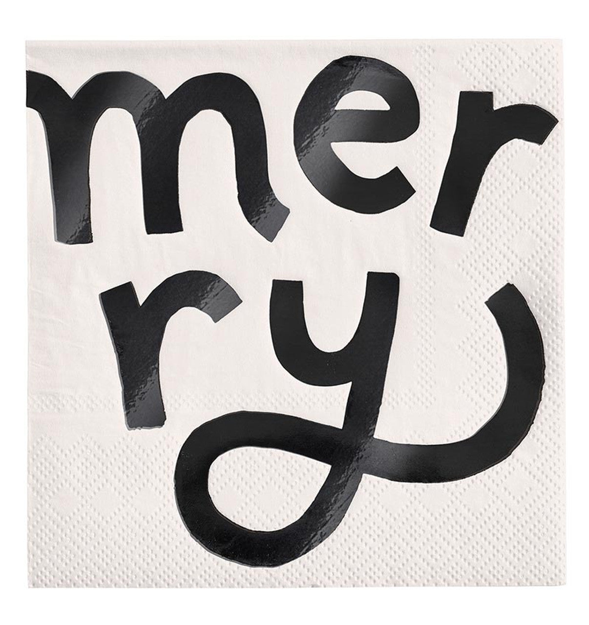 Cocktail Napkins - Merry