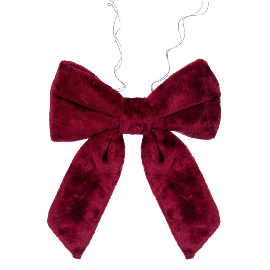 Burgandy Bow 24x32